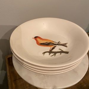 Decoupage by Royal Stafford, 4 bowls and 1 salad plate